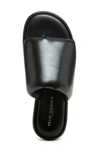 Kelsi Dagger Brooklyn Traveler Slide Sandals In Black
