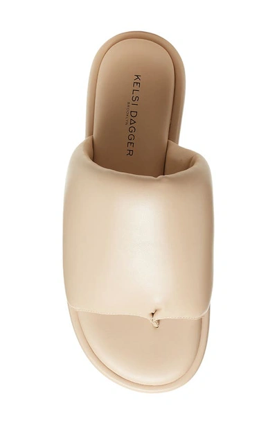 Kelsi Dagger Brooklyn Traveler Slide Sandals In Chai