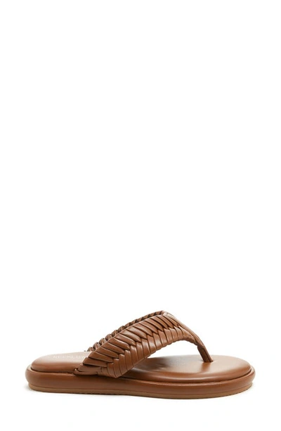 Kelsi Dagger Brooklyn Tidal Flip Flop In Cognac