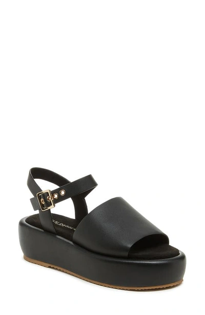 Shop Kelsi Dagger Brooklyn Birdie Platform Sandal In Black