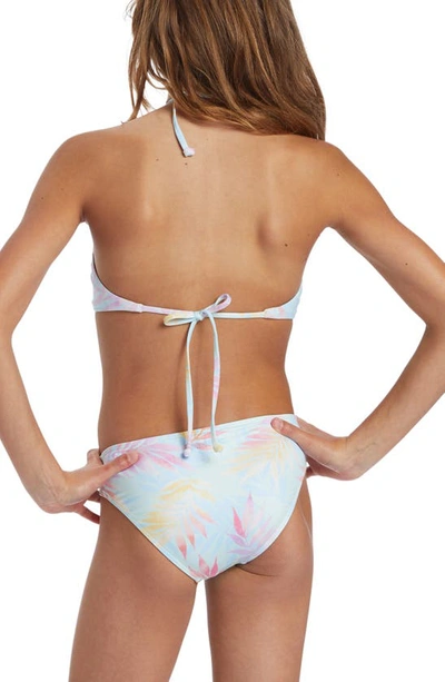 Shop Billabong Kids' Halter Sweet Tropic Halter Two-piece Swimsuit In Sweet Mint