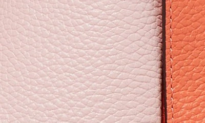 Kate Spade Knott Large Colorblock Leather Handbag In Crepe Pink Multi