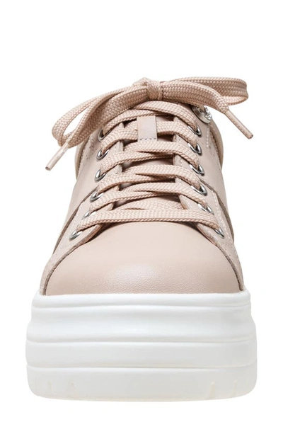 Linea Paolo Jett Platform Sneaker In Blush Pink