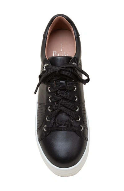 Linea Paolo Jett Platform Sneaker In Black