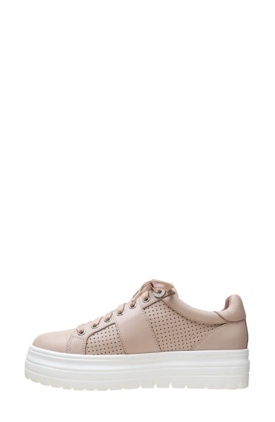 Linea Paolo Jett Platform Sneaker In Blush Pink