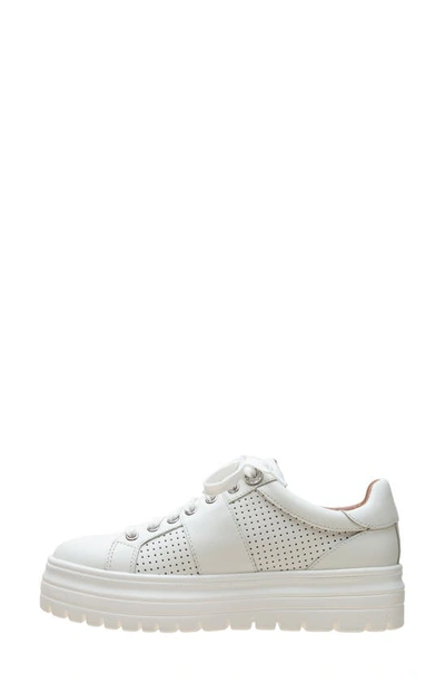 Shop Linea Paolo Jett Platform Sneaker In Eggshell