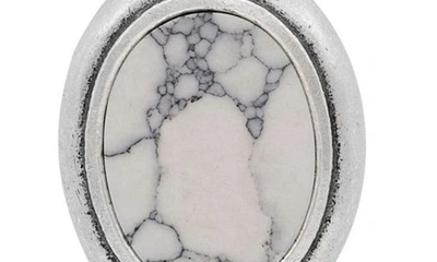 Shop John Varvatos Artisan Howlite Pendant Sterling Silver Necklace