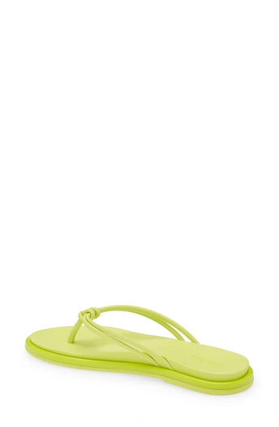 Olukai Aka Flip Flop In Citron / Citron