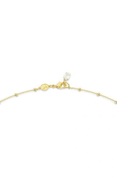 Swarovski Women's Imber Strandage Gold-plated & Crystal Necklace In Gold
