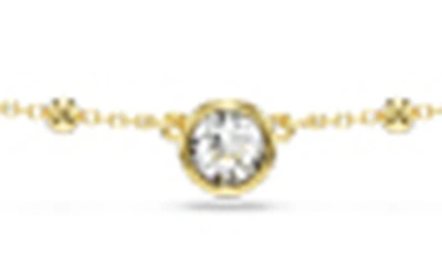 Swarovski Women's Imber Strandage Gold-plated & Crystal Necklace In Gold