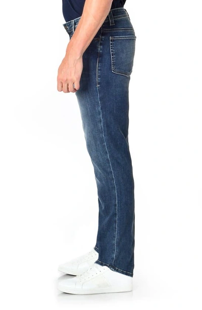 Shop Fidelity Denim Jimmy Slim Straight Leg Jeans In Maxx Blue