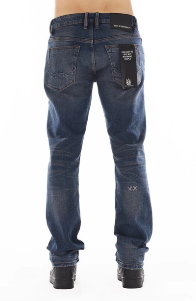 Cult Of Individuality Rocker Slim Fit Jeans In Dark Sand