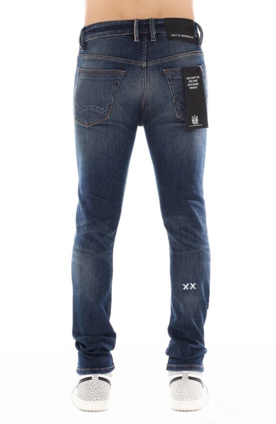 Cult Of Individuality Punk Superskinny Jeans In Dark Sand