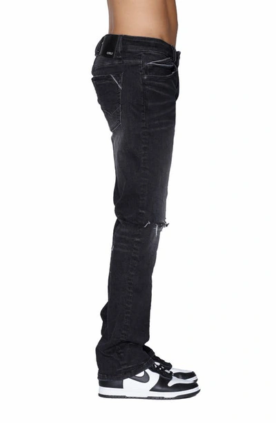 Shop Cult Of Individuality Hagen Relaxed Ripped Knee Baggy Jeans In Hex