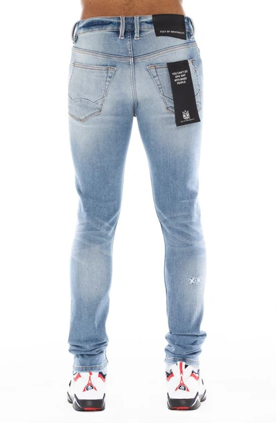 Cult Of Individuality Punk Superskinny Jeans In Light Sand