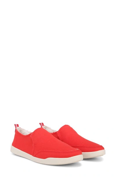 Shop Vionic Beach Collection Malibu Slip-on Sneaker In Red