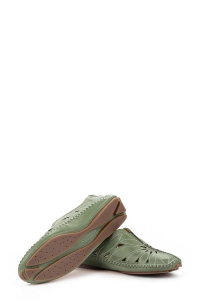 Pikolinos Women's Jerez Moccasin In Pickle In Mint Green
