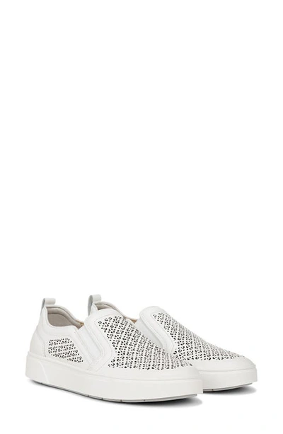 Shop Vionic Kimmie Perforated Slip-on Sneaker In White