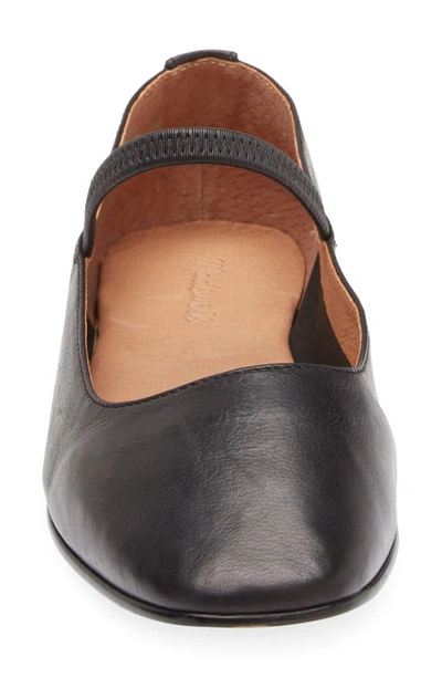 Madewell The Greta Ballet Flat In True Black