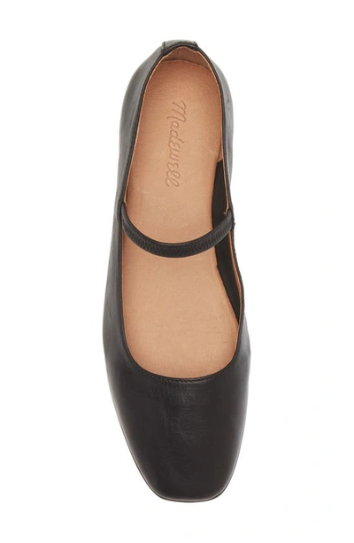 Shop Madewell The Greta Ballet Flat In True Black