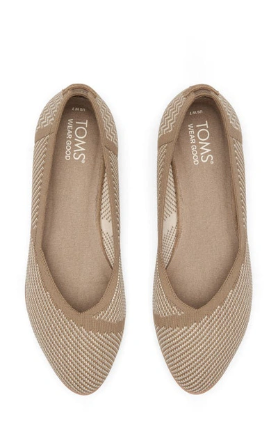 Shop Toms Juttin Flat In Natural