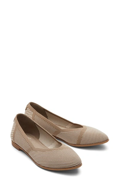 Toms Juttin Flat In Natural