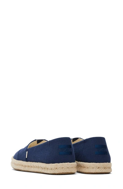 Shop Toms Alrope Espadrille In Navy