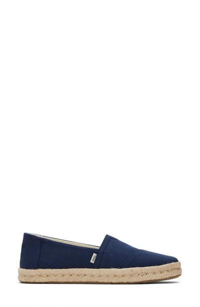 Shop Toms Alrope Espadrille In Navy