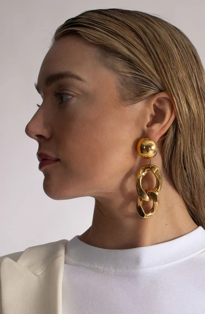 Shop St. Moran Jagger Drop Earrings In Gold