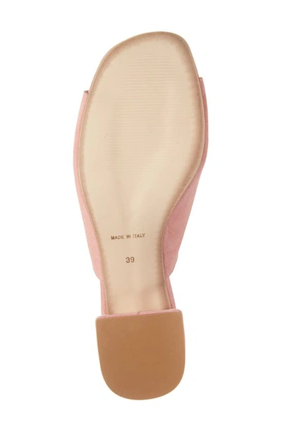 Cordani Pollie Slide Sandal In Rose Suede