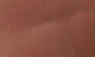 Shop Belle & Bloom Bff Belted Leather Jacket In Brown