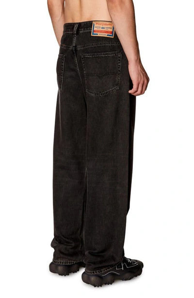 Shop Diesel ® 2001 D-macro Straight Leg Jeans In Black