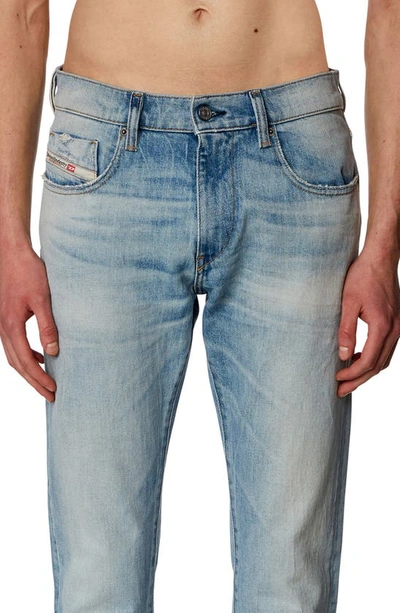 Shop Diesel D-strukt Slim Fit Jeans In Denim