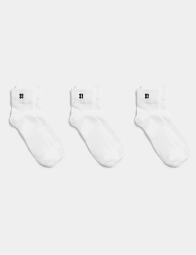 Shop Sweaty Betty Essentials Mid 3 Pack In White