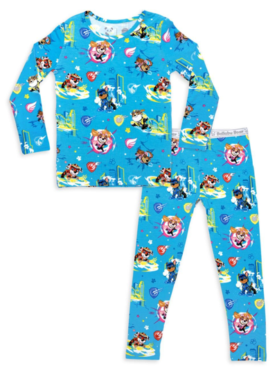 Shop Bellabu Bear Baby Girl's & Little Girl's Paw Patrol Mighty Movie Pajama Set In Neutral