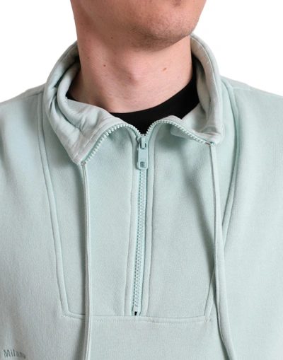 Shop Dolce & Gabbana Chic Mint Green Pullover Men's Sweater