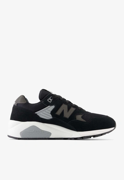 Shop New Balance 580 Low-top Sneakers In Black/white