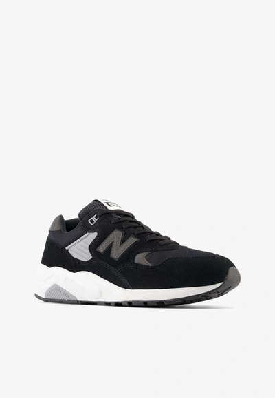 Shop New Balance 580 Low-top Sneakers In Black/white