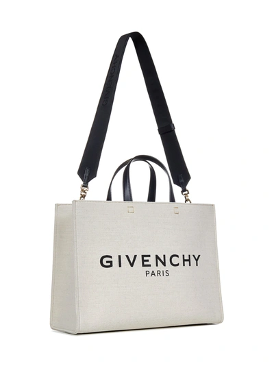 Shop Givenchy G Medium Tote In Beige