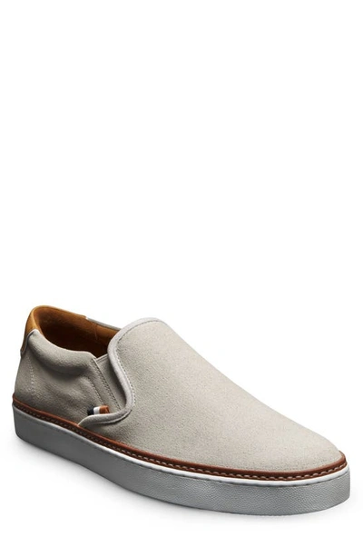 Shop Allen Edmonds Alpha Slip-on Sneaker In Light Grey