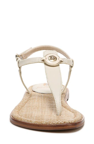 Shop Sam Edelman Gigi Signet Sandal In Dm-modern Ivory