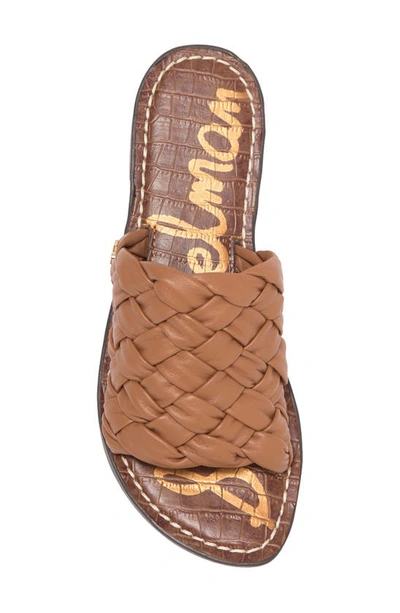 Shop Sam Edelman Griffin Slide Sandal In Light Brown
