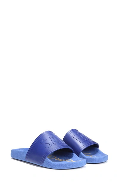 Shop Sam Edelman Ira Slide Sandal In Navy