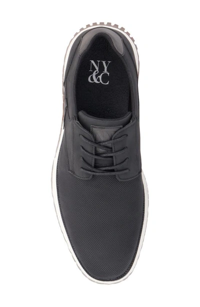 Shop New York And Company Coda Derby Sneaker In Black