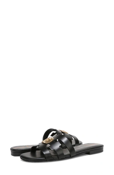 Shop Sam Edelman Bay Radiant Slide Sandal In Black