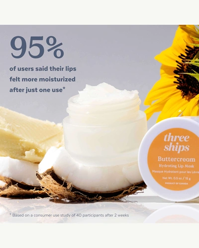 Three Ships Buttercream Hydrating Lip Mask