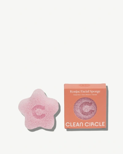 Shop Clean Circle Konjac Facial Sponge