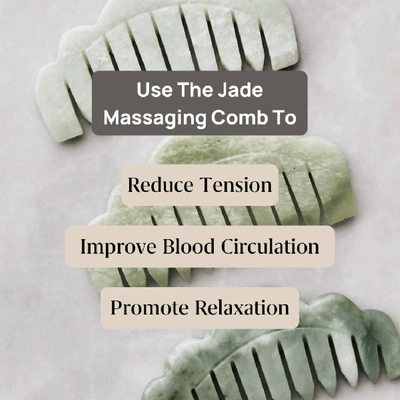 Shop Mount Lai The Jade Massaging Gua Sha Comb