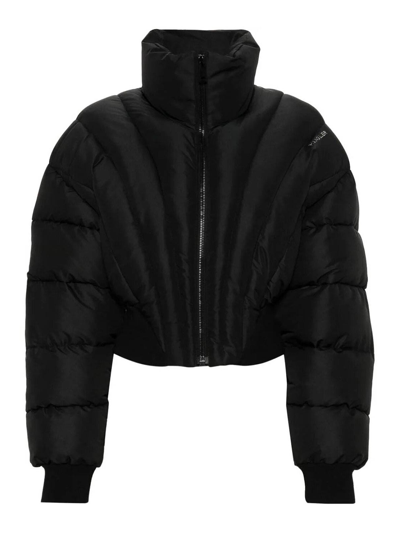 Shop Mugler Puffer Jacket In Black