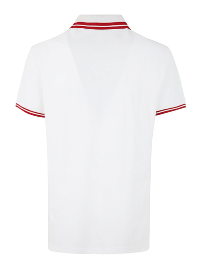 Shop Etro Roma Tennis Polo In White
